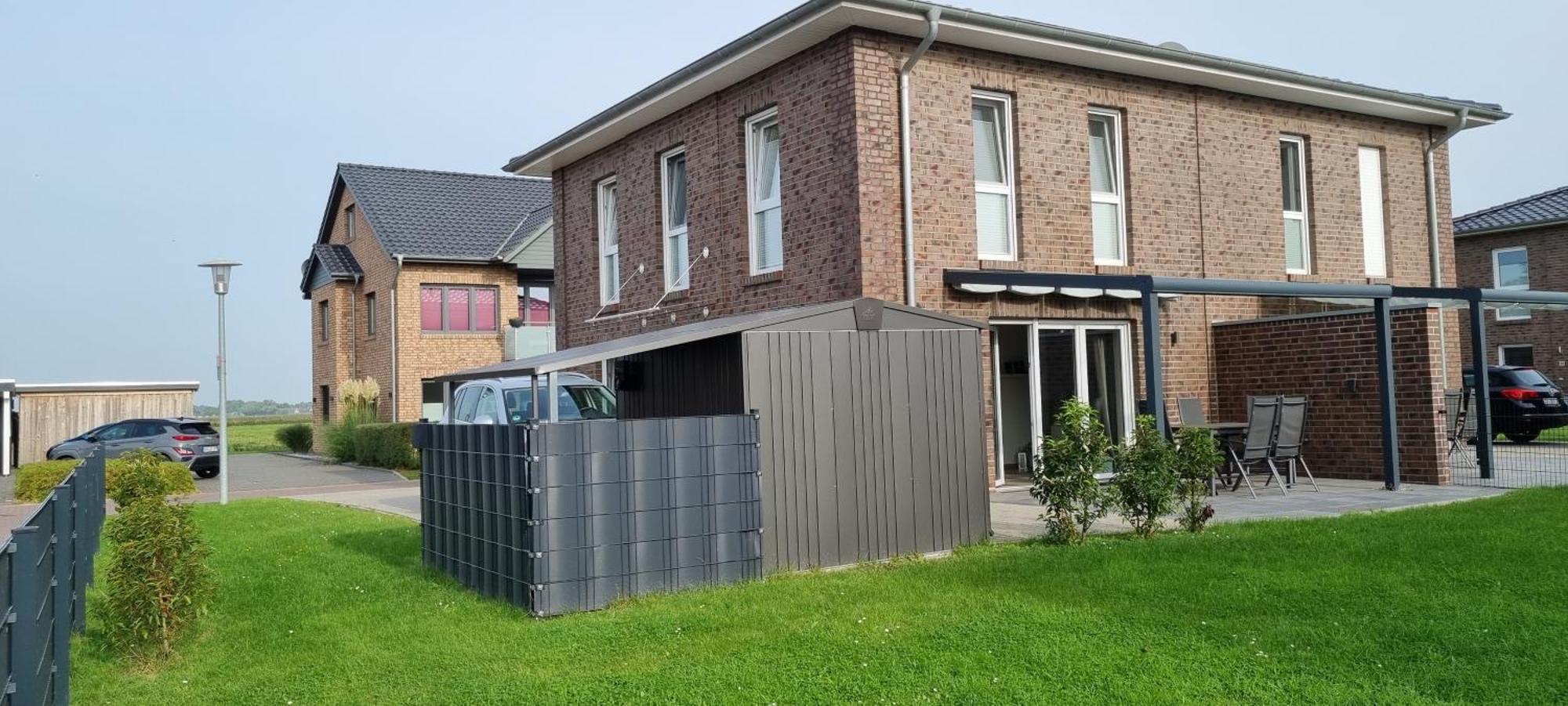 Neu!Moderne, Lichtdurchflutete Dhh, Zentral, Garten, Wallbox, Wlan Butjadingen Bagian luar foto